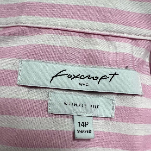 Foxcroft Wrinkle Free Shaped Blouse 14P - Picture 3 of 12